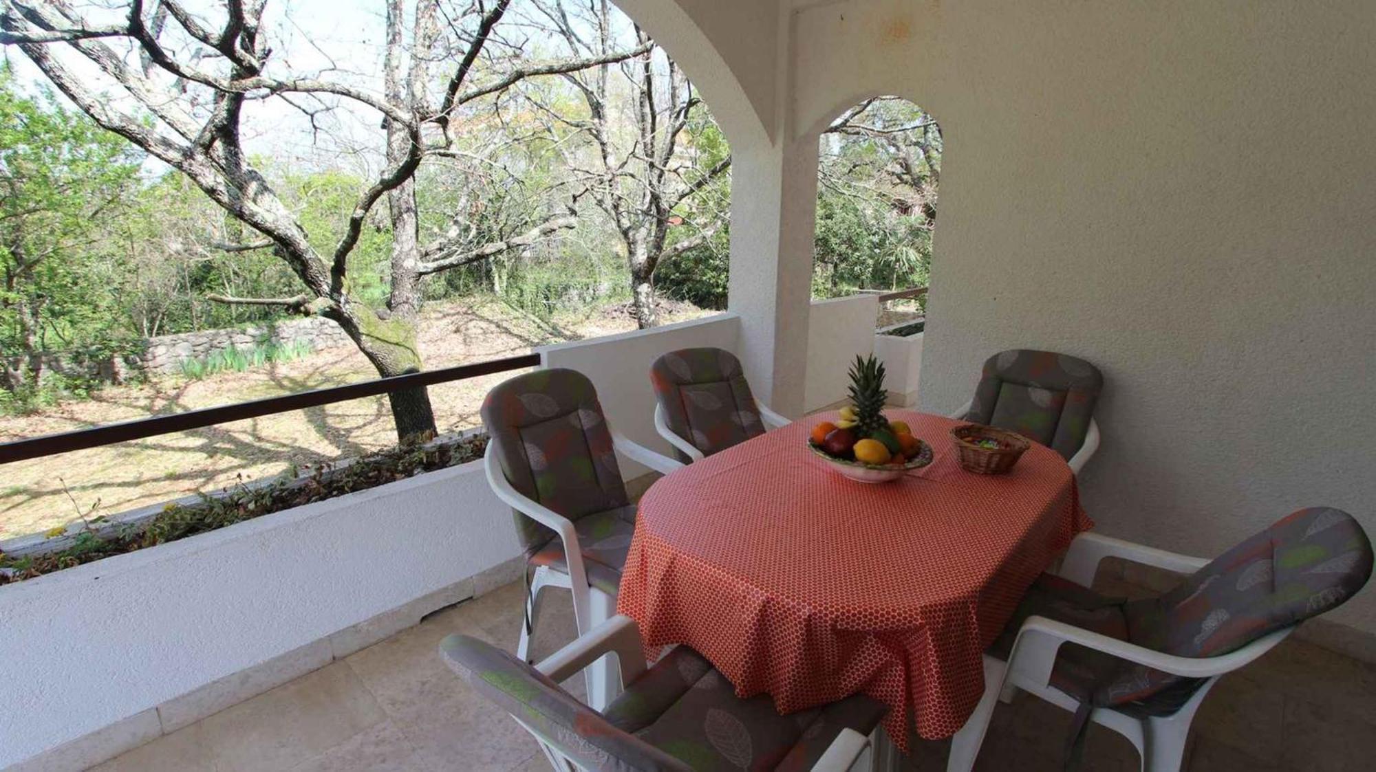 Apartment in Malinska/Insel Krk 13204 Exteriör bild